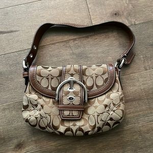 Coach Brown Hobo Shoulder Bag